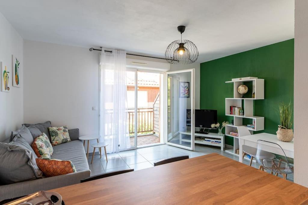 Appartement Cosy Biscarrosse Bagian luar foto